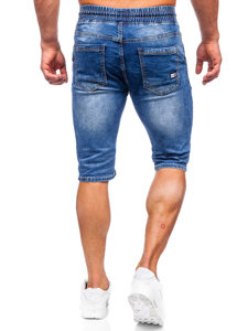 Bolf Herren Kurze Hose Jeansshorts Dunkelblau  KR1539