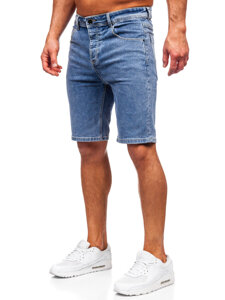 Bolf Herren Kurze Hose Jeansshorts Dunkelblau  MP0274BC