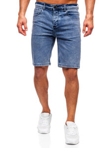 Bolf Herren Kurze Hose Jeansshorts Dunkelblau  MP0274BS