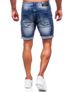 Bolf Herren Kurze Hose Jeansshorts Dunkelblau męskie  MP0261B