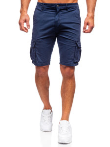 Bolf Herren Kurze Hose Shorts Cargo Hose Dunkelblau  YF2221