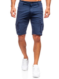 Bolf Herren Kurze Hose Shorts Cargo Hose Dunkelblau  YF2225