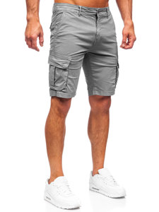 Bolf Herren Kurze Hose Shorts Cargo Hose Grau  YF2225