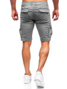 Bolf Herren Kurze Hose Shorts Cargo Hose Grau  YF2225