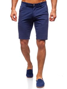 Bolf Herren Kurze Hose Shorts Dunkelblau  1142