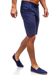 Bolf Herren Kurze Hose Shorts Dunkelblau  1142