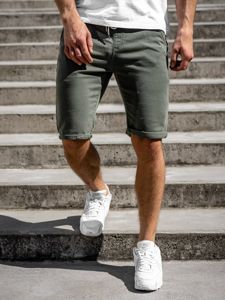 Bolf Herren Kurze Hose Shorts Grün  KG3723