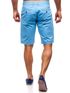 Bolf Herren Kurze Hose Shorts Hellblau