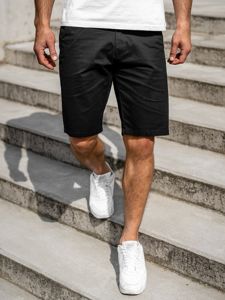 Bolf Herren Kurze Hose Shorts Schwarz 1140