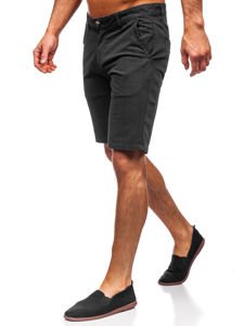 Bolf Herren Kurze Hose Shorts Schwarz  1142