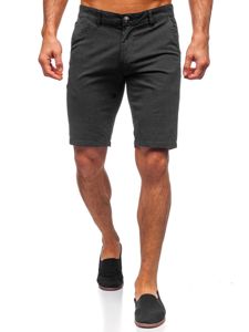 Bolf Herren Kurze Hose Shorts Schwarz  1142