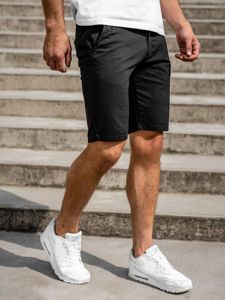 Bolf Herren Kurze Hose Shorts Schwarz  1142