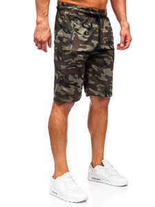 Bolf Herren Kurze Sporthose Camo Khaki  JX873