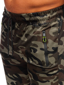 Bolf Herren Kurze Sporthose Camo Khaki  JX873