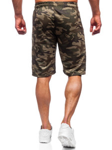 Bolf Herren Kurze Sporthose Camo Shorts Khaki  JX700