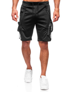 Bolf Herren Kurze Sporthose Cargoshorts Schwarz  HS7179