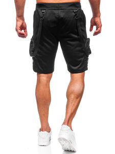 Bolf Herren Kurze Sporthose Cargoshorts Schwarz  HS7179