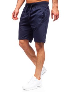 Bolf Herren Kurze Sporthose Dunkalblau  K10003