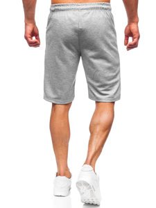 Bolf Herren Kurze Sporthose Grau  JX130