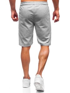 Bolf Herren Kurze Sporthose Grau  JX203