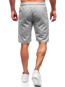 Bolf Herren Kurze Sporthose Grau  JX211