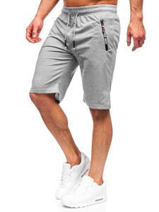 Bolf Herren Kurze Sporthose Grau  JX503