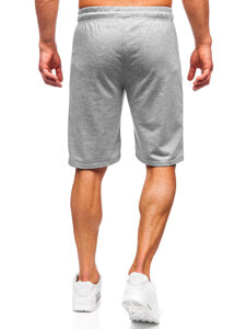 Bolf Herren Kurze Sporthose Grau  JX822