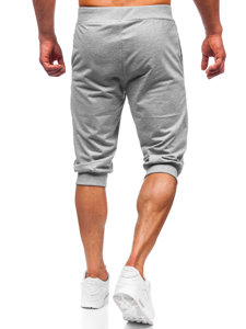 Bolf Herren Kurze Sporthose Grau  K10002