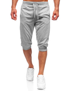 Bolf Herren Kurze Sporthose Grau  K10002