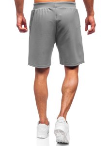 Bolf Herren Kurze Sporthose Grau  KS2601