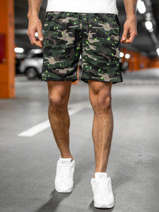 Bolf Herren Kurze Sporthose Khaki  KS2579