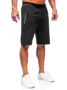 Bolf Herren Kurze Sporthose Schwarz  8K288