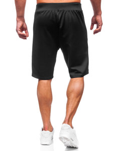 Bolf Herren Kurze Sporthose Schwarz  8K288