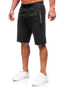 Bolf Herren Kurze Sporthose Schwarz  8K288