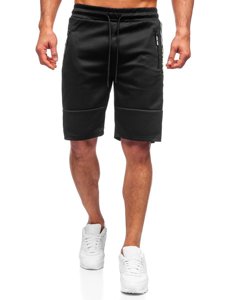 Bolf Herren Kurze Sporthose Schwarz  JX211