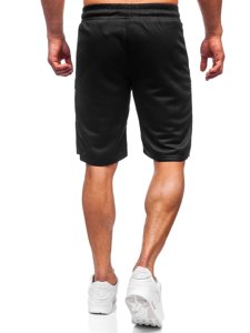 Bolf Herren Kurze Sporthose Schwarz  JX211