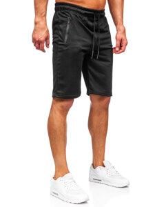 Bolf Herren Kurze Sporthose Schwarz  JX822