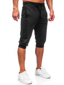 Bolf Herren Kurze Sporthose Schwarz  K10002