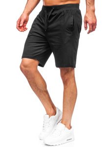 Bolf Herren Kurze Sporthose Schwarz  K10003