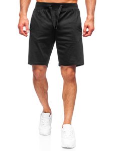 Bolf Herren Kurze Sporthose Schwarz  K10003