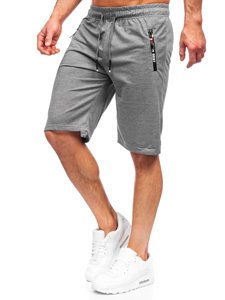 Bolf Herren Kurze Sporthose Schwarzgrau  JX503