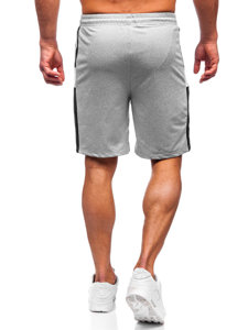 Bolf Herren Kurze Sporthose Shorts Grau  68040