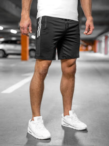 Bolf Herren Kurze Sporthose Shorts Schwarz  68006