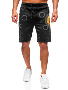 Bolf Herren Kurze Sporthose Shorts Schwarz  8K1125