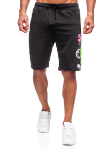 Bolf Herren Kurze Sporthose Shorts Schwarz  HS7195