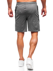 Bolf Herren Kurze Sporthose Shorts Schwarzgrau  68026