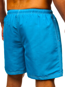 Bolf Herren Kurzehose Badeshorts Blau  HN101