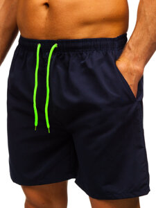 Bolf Herren Kurzehose Badeshorts Dunkalblau  HN123