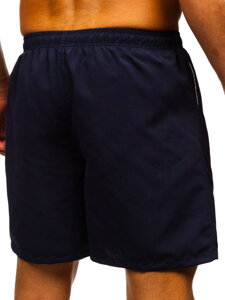 Bolf Herren Kurzehose Badeshorts Dunkalblau  HN123