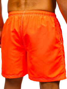 Bolf Herren Kurzehose Badeshorts Dunkel-Orange HN101